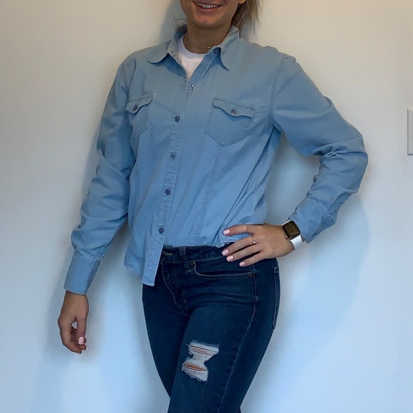 St. Johns Bay Corduroy Button Up - Picture 6 of 6